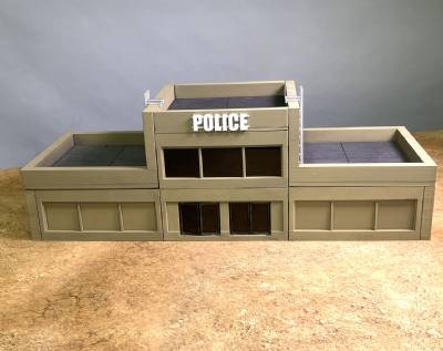 Commercial Building Police Station (unpainted)